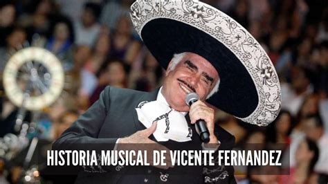 Le Voyage Musical de Vicente Fernández: Une Mélodie qui Résonne à Travers les Frontières!